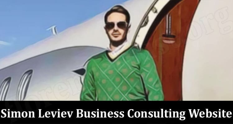 Latest News Simon Leviev Business Consulting Website