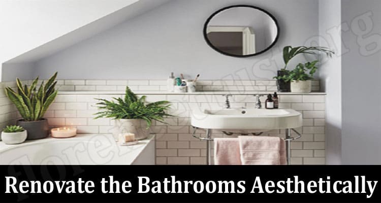 How to Renovate the Bathrooms Aesthetically