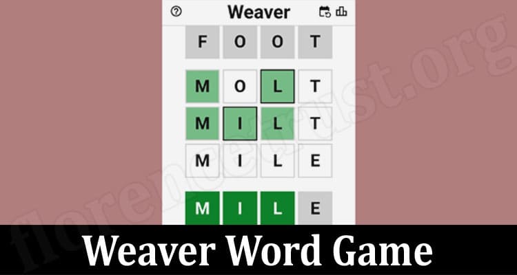 Latest News Weaver Word Game