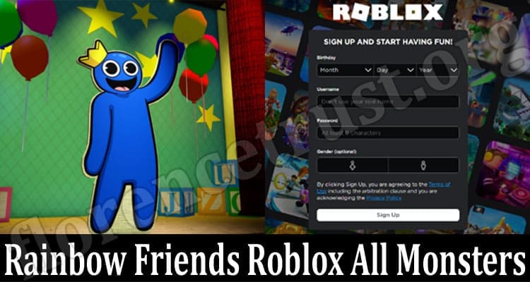 Latest News Rainbow Friends Roblox All Monsters