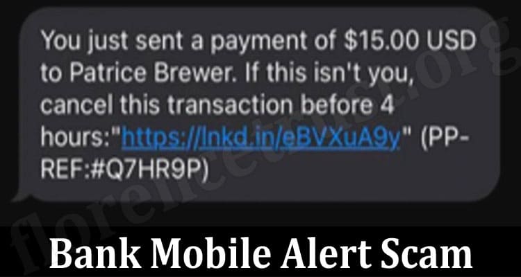 Latest News Bank Mobile Alert Scam