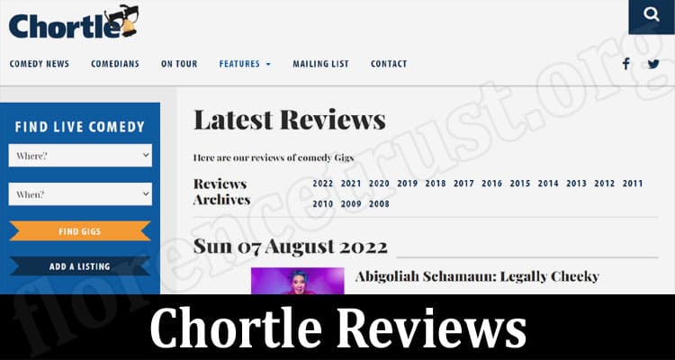 Latest News Chortle Reviews