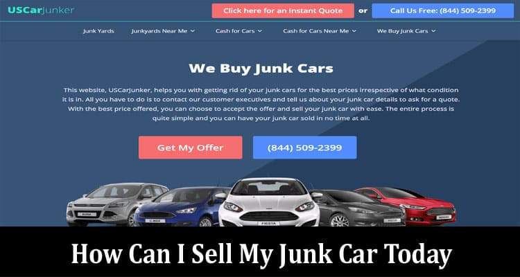 How Can I Sell My Junk Car Today